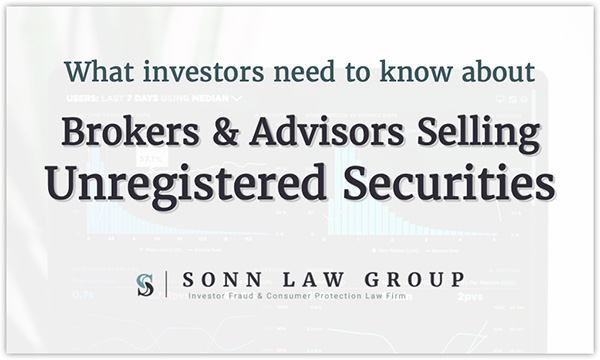 Selling-Unregistered-Securities