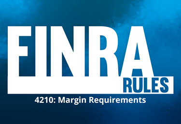 finra rule 4210 margin requirements