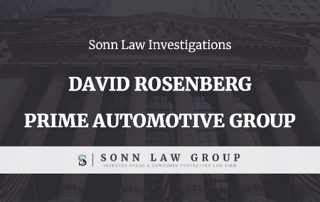 Sonn Law Broker David Rosenberg