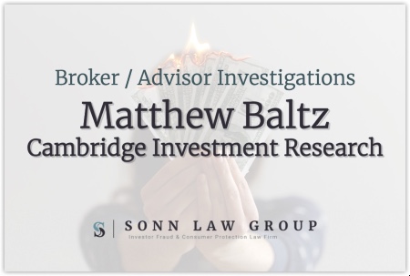Matthew Baltz - Cambridge Investment Research
