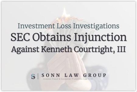 SEC Obtains Injunction Against Kenneth Courtright, III