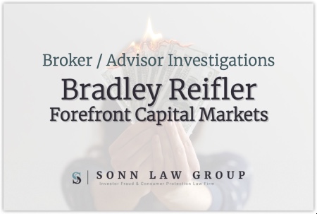 Bradley Reifler, Formerly of Forefront Capital Markets