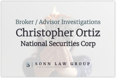 Christopher Ortiz, Broker for National Securities Corporation