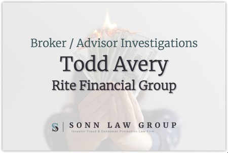 Todd Avery, Advisor for Rite Financial Group