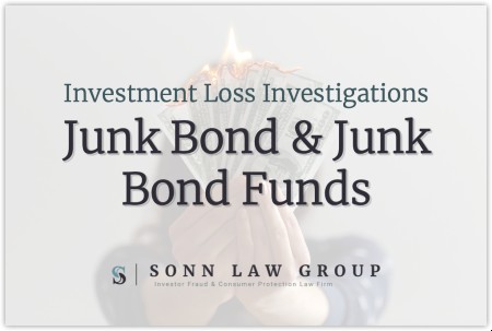 junk bonds lawyers & junk bond fraud attorneys
