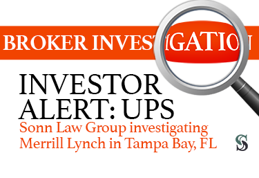 Investor Alert UPS Employees Merril Lynch Tampa Bay