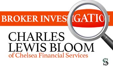 Broker Investigation Charles Lewis Bloom