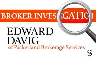 Broker Investigation: Edward Davig