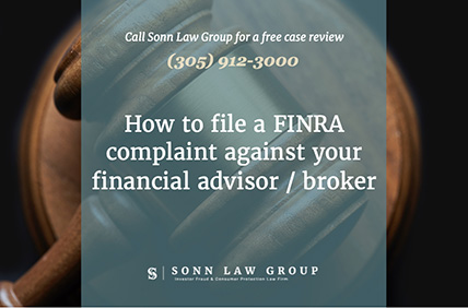 Financial Advisor Complaints How To File A Finra Complaint